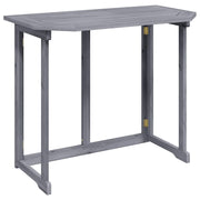 Sklopivi balkonski stol 90x50x74 cm masivno bagremovo drvo