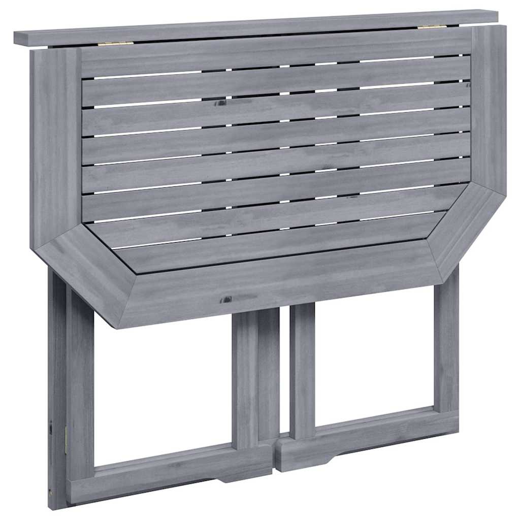 Sklopivi balkonski stol 90x50x74 cm masivno bagremovo drvo