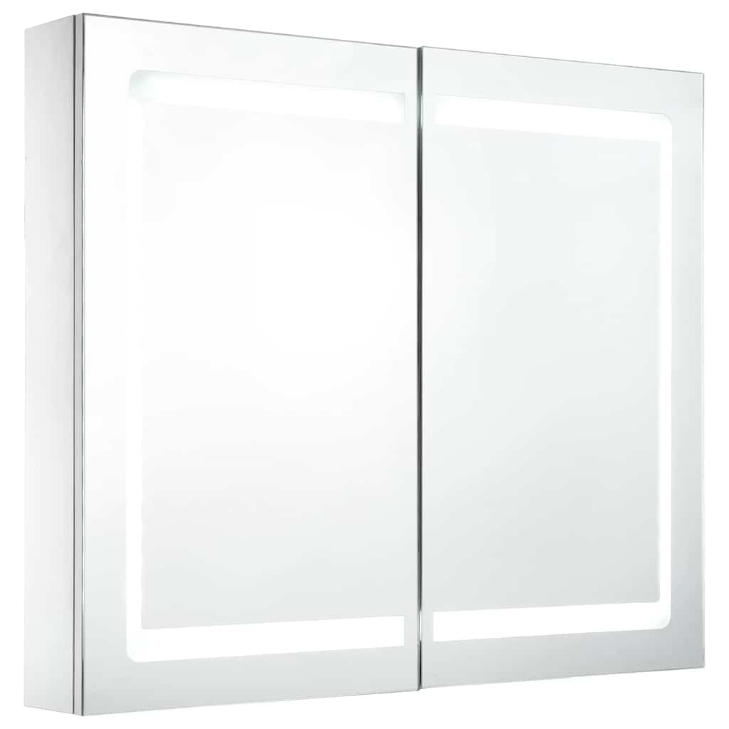 LED kupaonski ormarić s ogledalom 80 x 12,2 x 68 cm