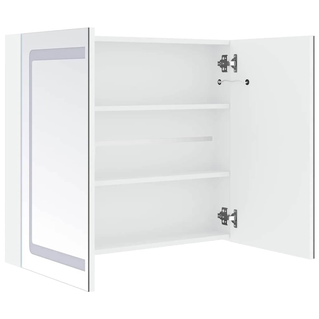 LED kupaonski ormarić s ogledalom 80 x 12,2 x 68 cm