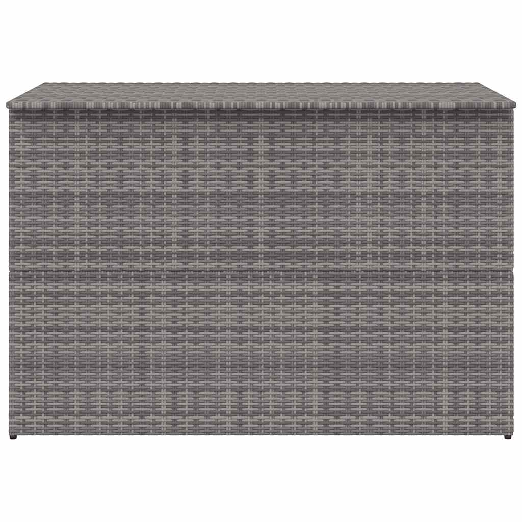 Vrtna kutija za pohranu siva 150 x 100 x 100 cm od poliratana