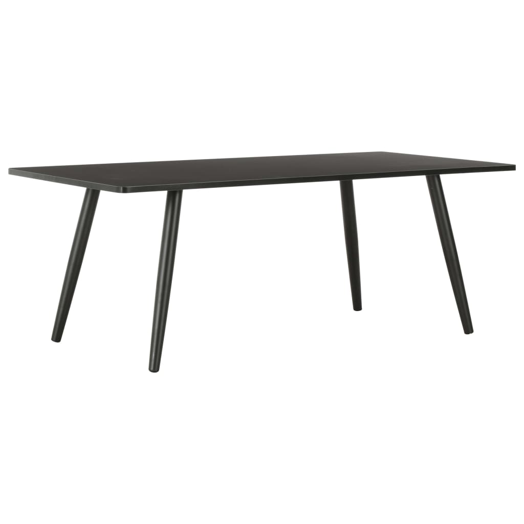 Stolić za kavu crni 120 x 60 x 46 cm