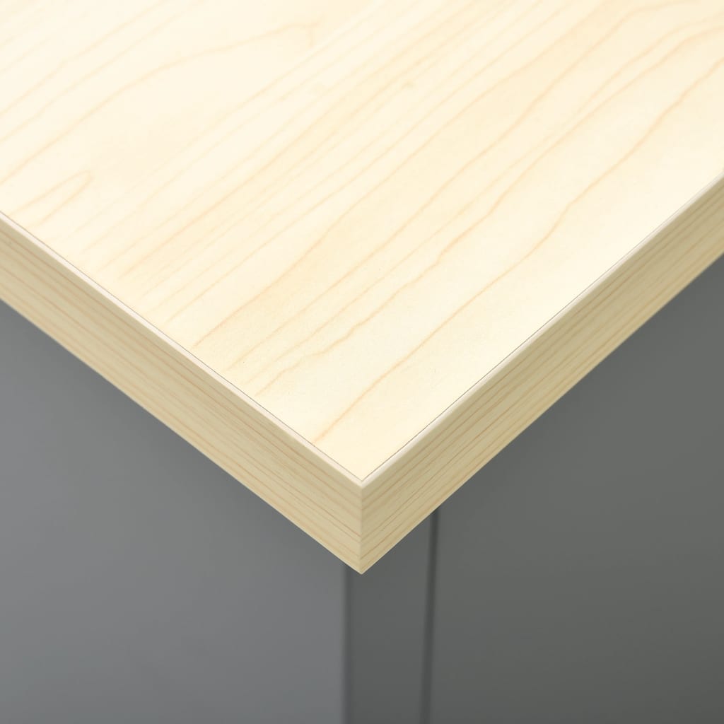 Radni stol crni 160 x 60 x 85 cm čelični