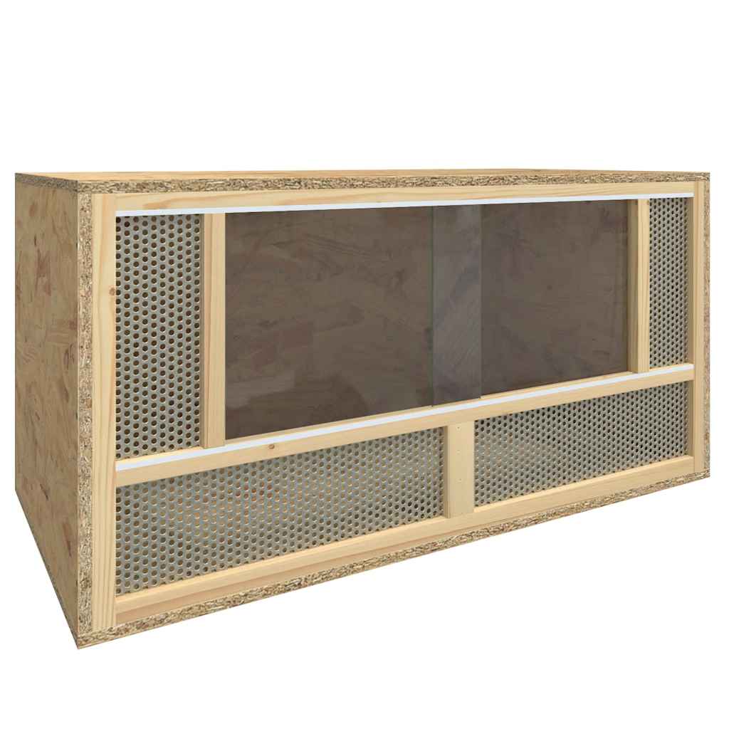 Terarij od konstruiranog drva 80 x 40 x 40 cm