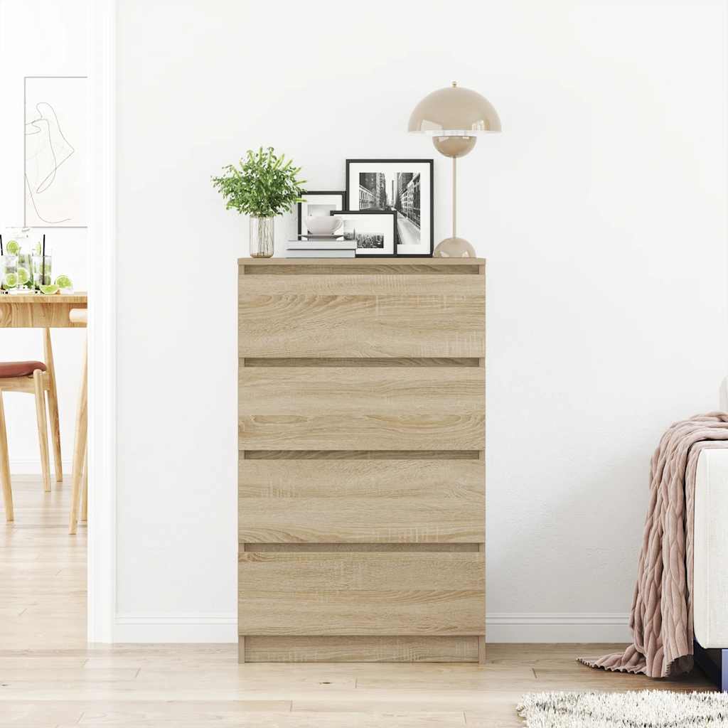Komoda boja hrasta sonome 60 x 35 x 98,5 cm konstruirano drvo
