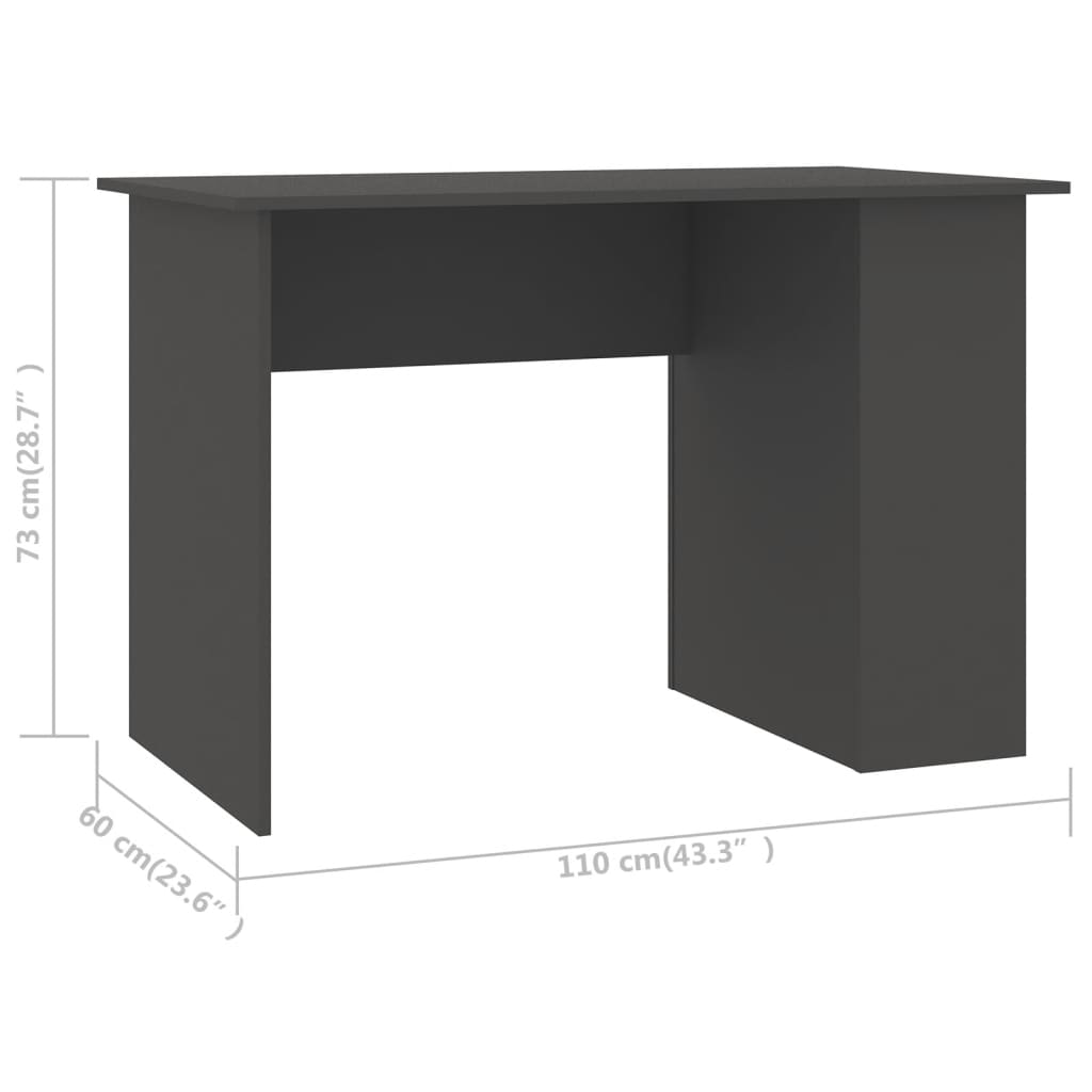 Radni stol 110 x 60 x 73 cm od iverice
