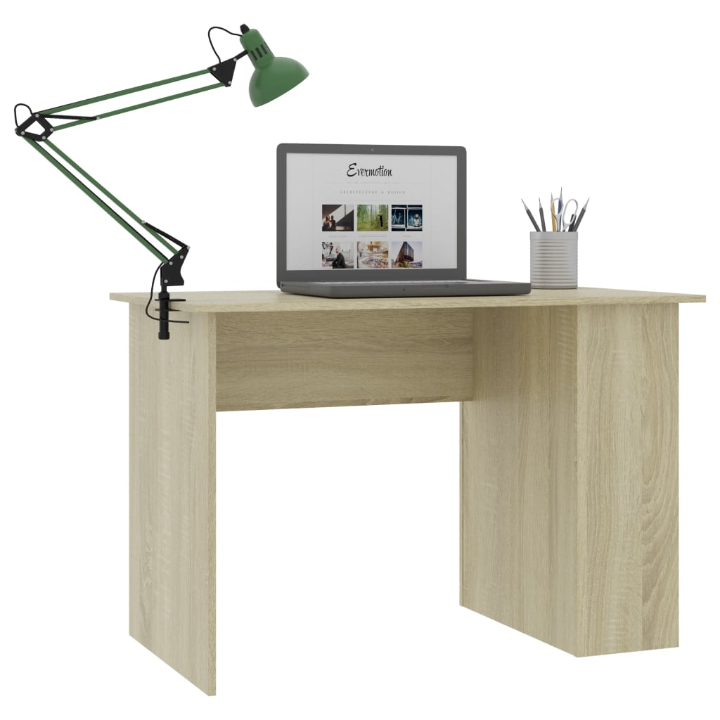 Radni stol boja hrasta sonome 110 x 60 x 73 cm od iverice