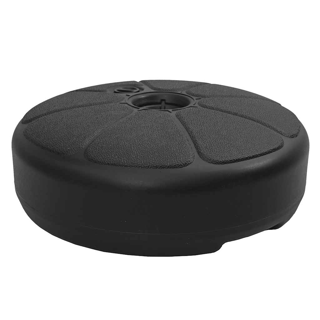 Stalak za suncobran punjen pijeskom/vodom 15 L crni