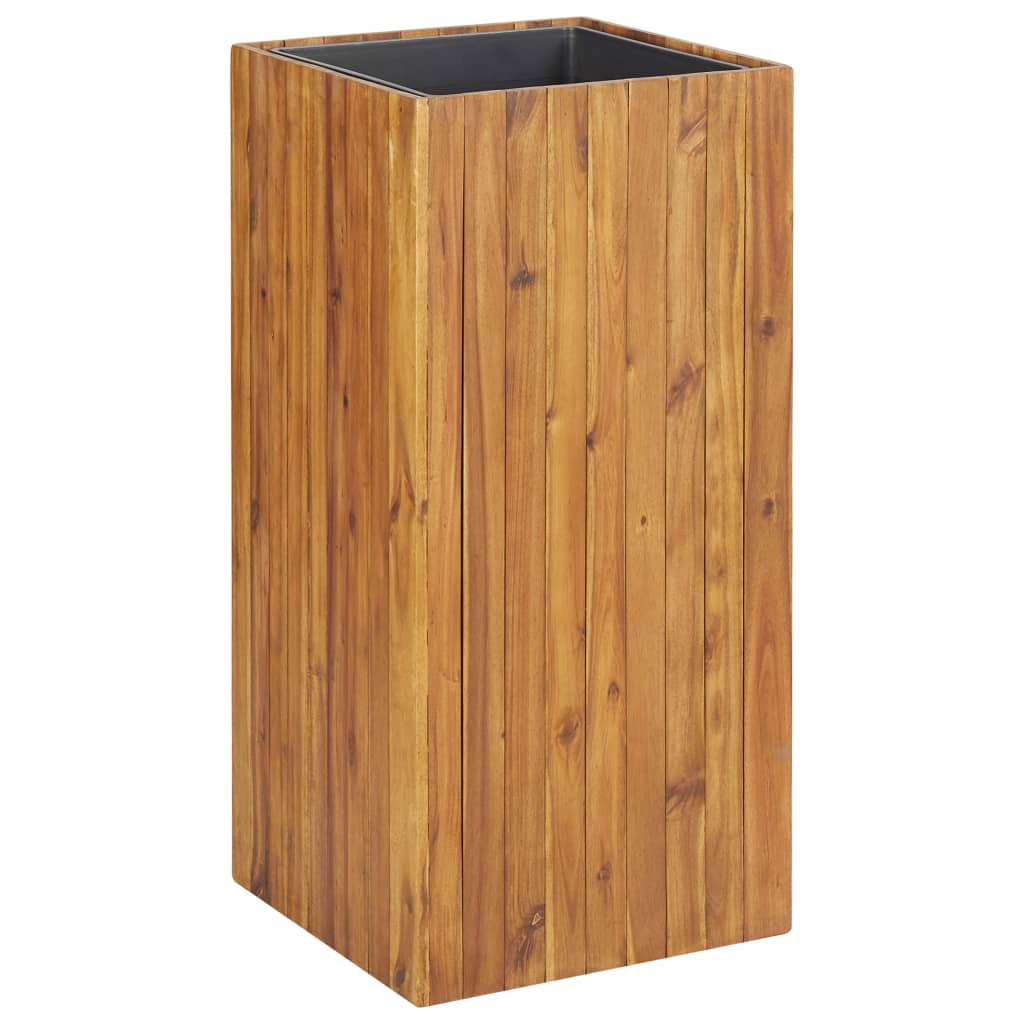 Vrtna sadilica od masivnog bagremovog drva 43,5 x 43,5 x 90 cm