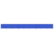 Vjetrobran s 9 panela od tkanine 1200 x 80 cm azurno plavi