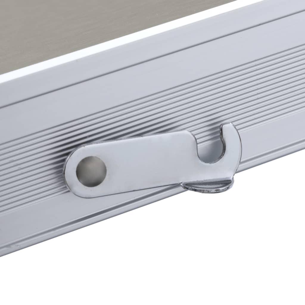 Sklopivi stol za kampiranje s 4 sjedala od čelika i aluminija