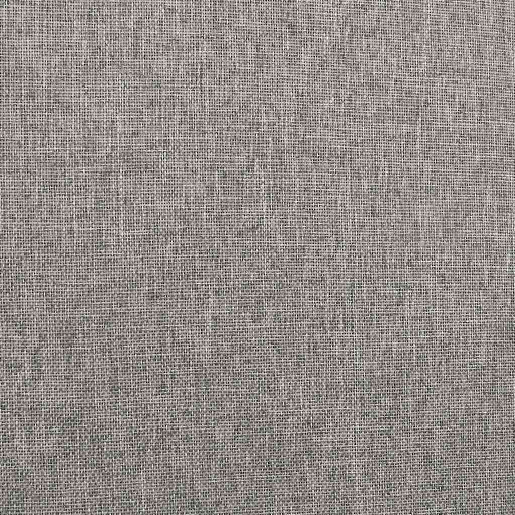 Hidraulični okvir za krevet od tkanine svjetlosivi 140 x 200 cm