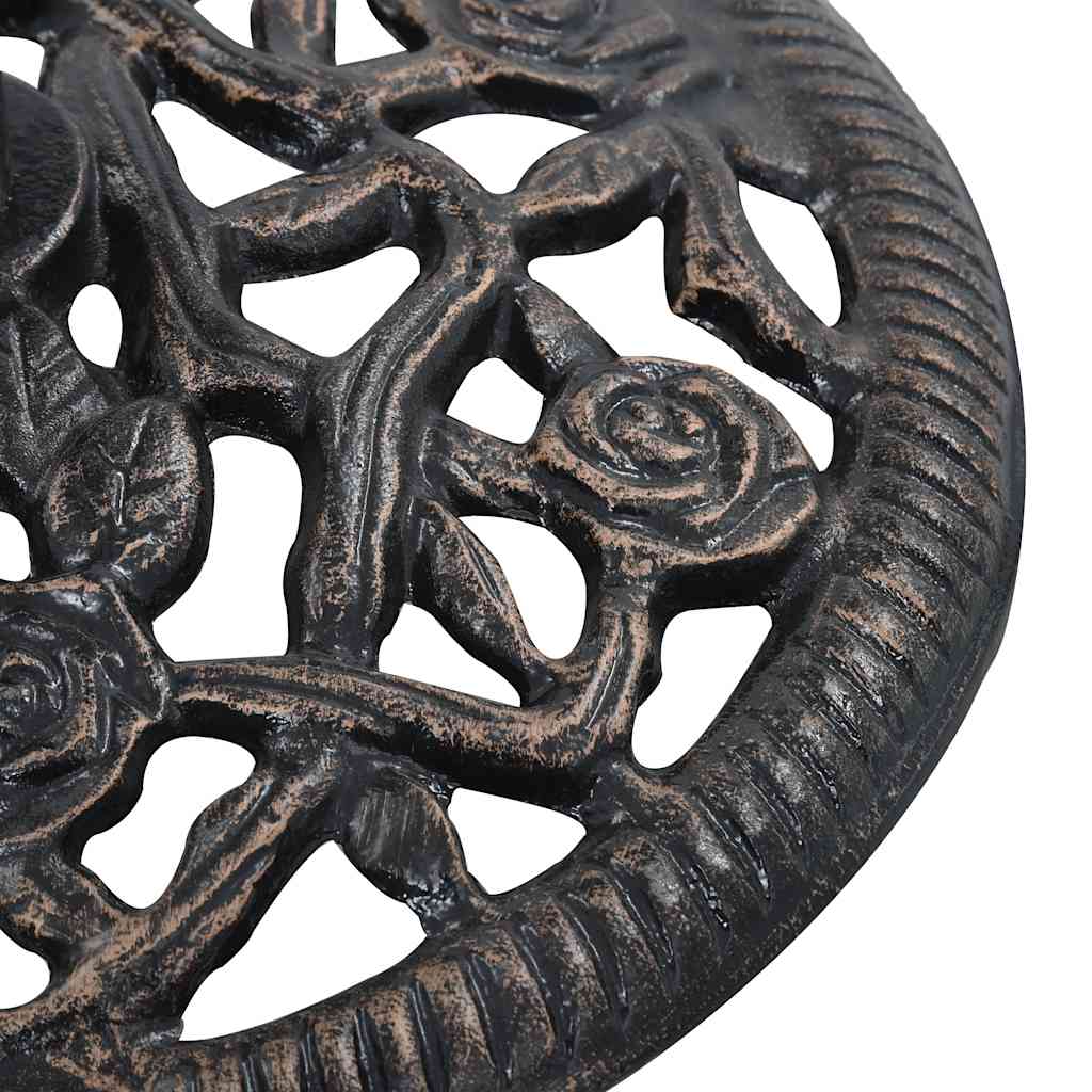 Stalak za suncobran brončani 12 kg 48 cm od lijevanog željeza
