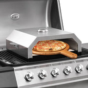 Pećnica za pizzu s keramičkim kamenom na plin ili drveni ugljen