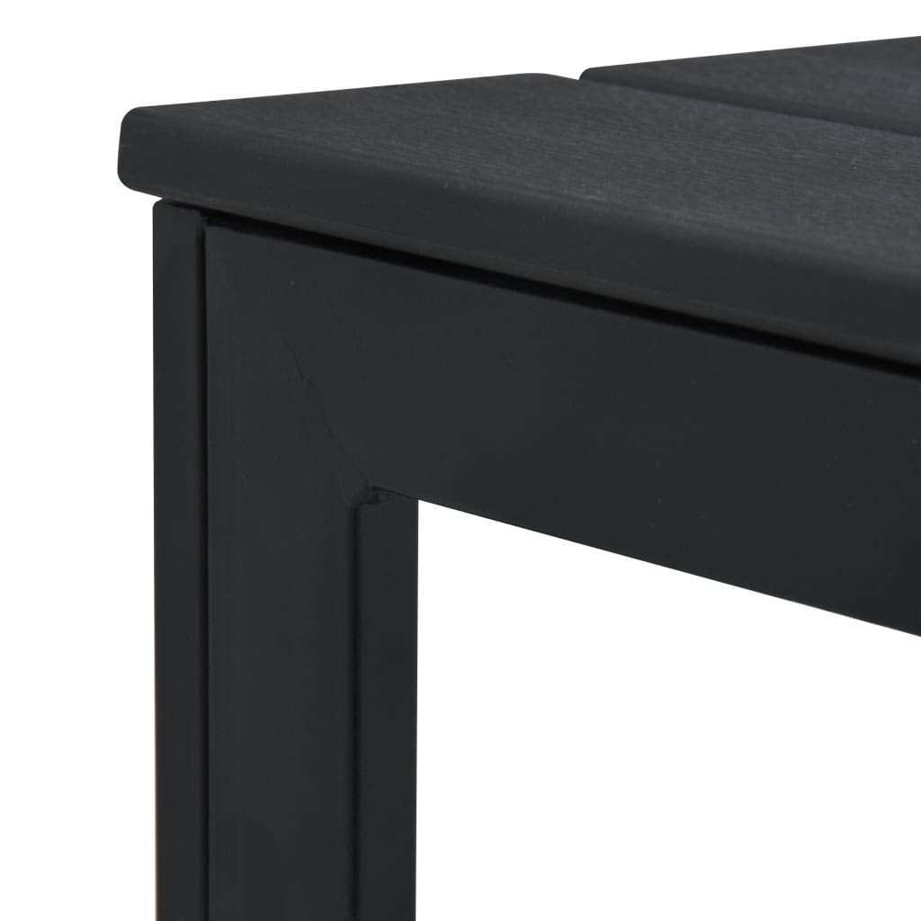 Stolić za kavu 78 x 78 x 74 cm HDPE s izgledom drva