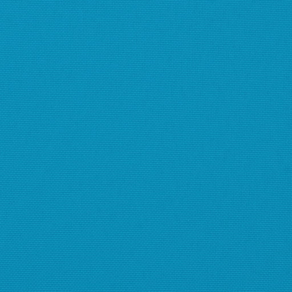 Jastuci za vrtne stolice 2 kom plavi 100 x 50 x 3 cm od tkanine