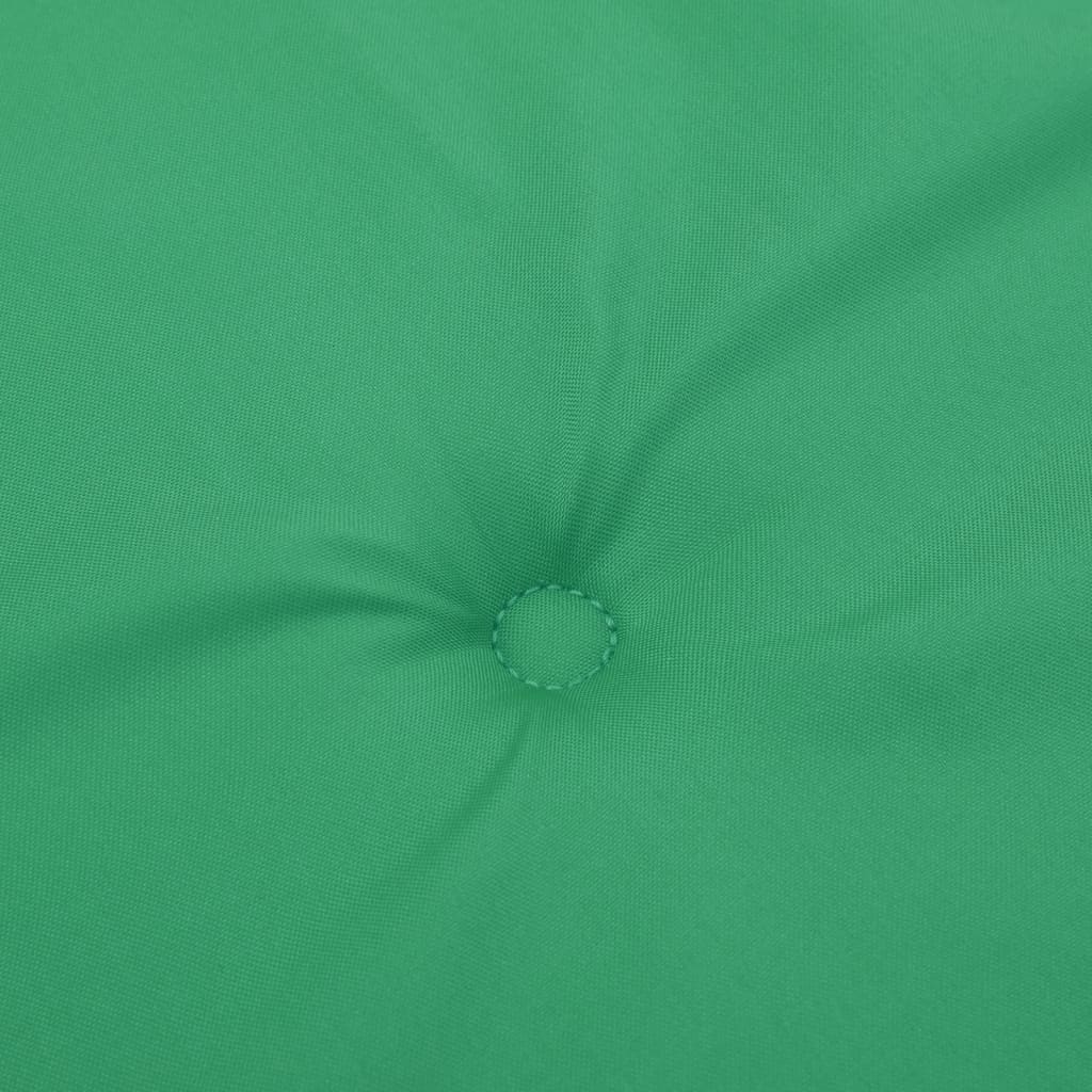 Jastuci za vrtne stolice 4 kom zeleni 100x50x3 cm od tkanine