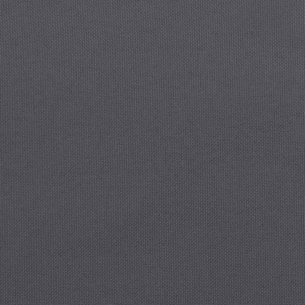Jastuci za vrtne stolice 2 kom antracit 50x50x4 cm od tkanine