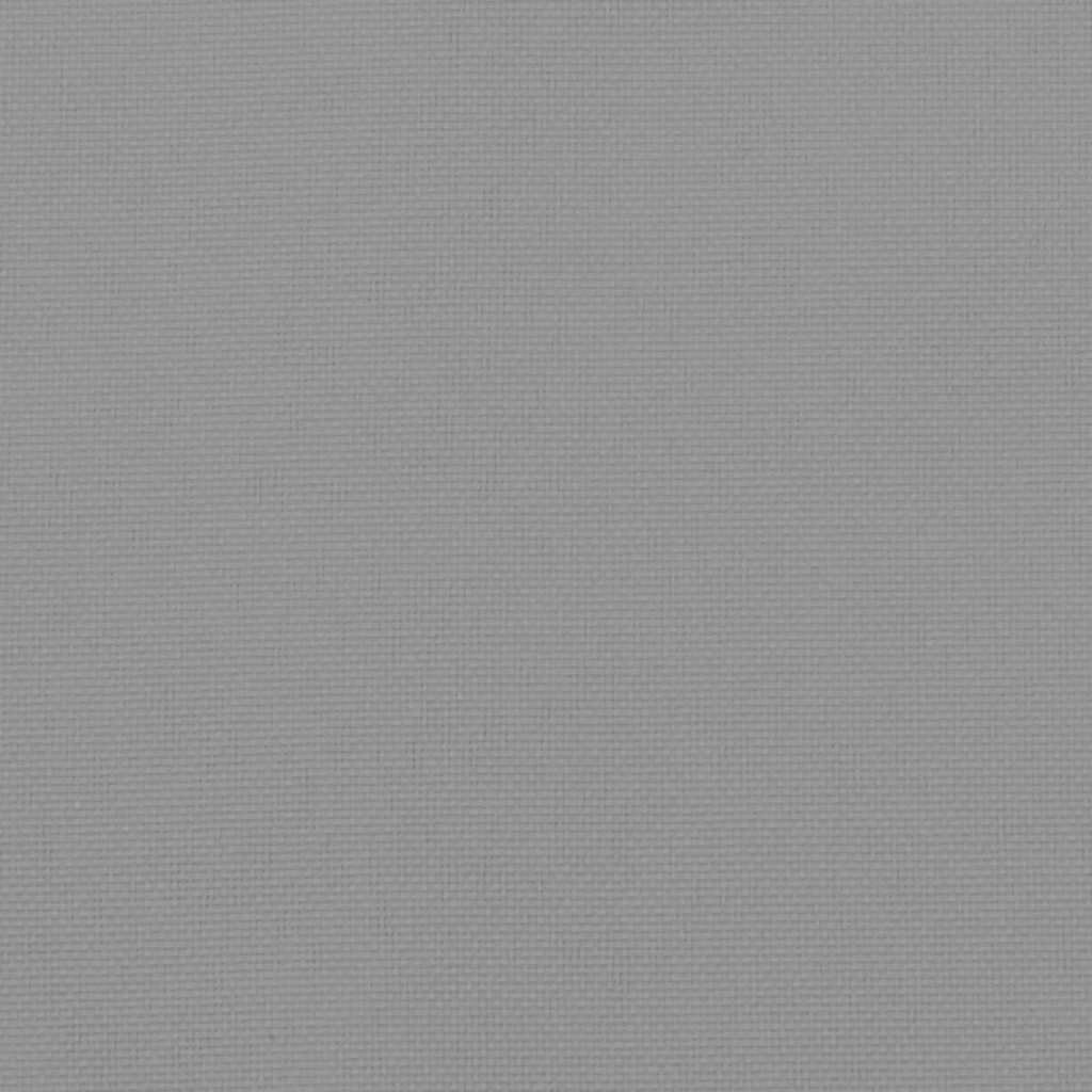 Jastuk za vrtnu klupu sivi 200x50x4 cm od tkanine Oxford