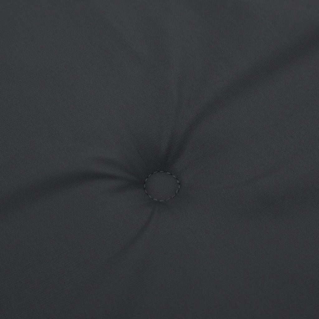 Jastuk za vrtnu klupu crni 120x50x4 cm od tkanine Oxford