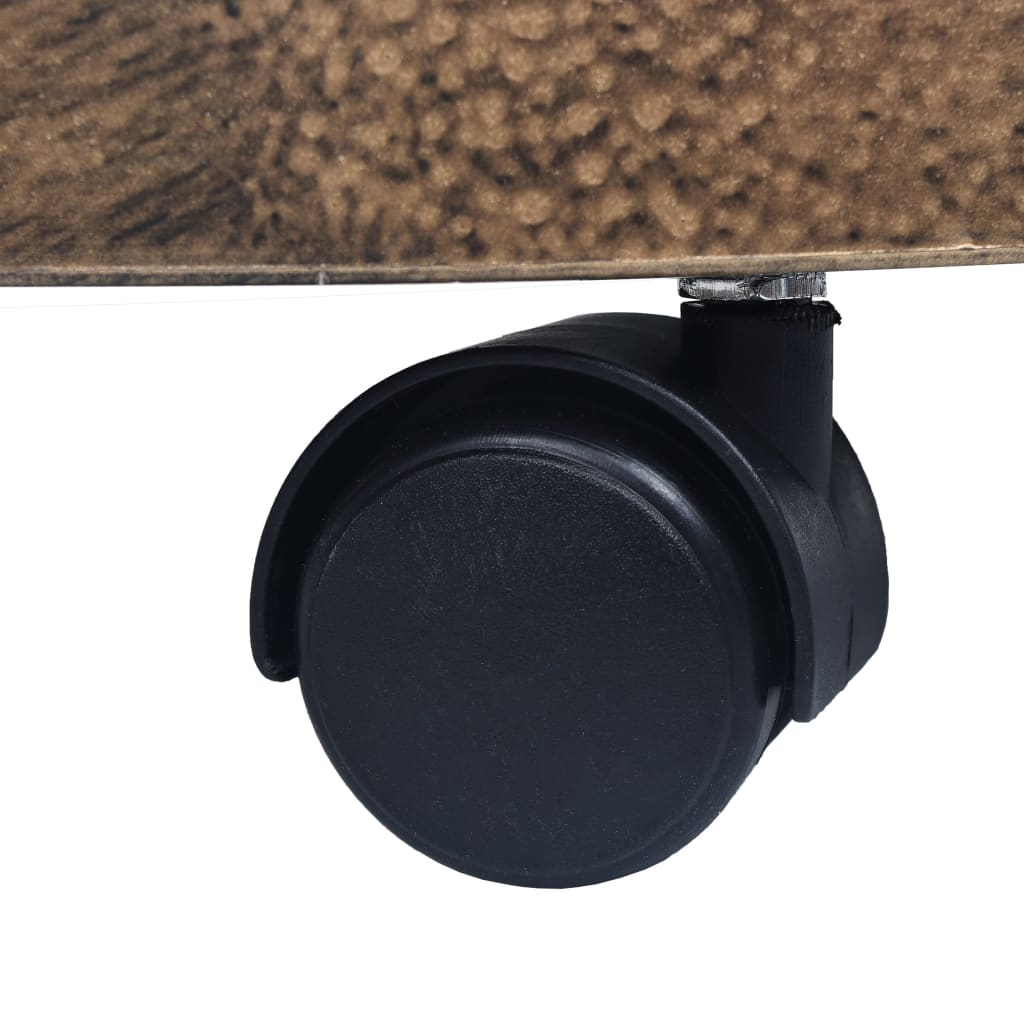 Kolica za biljke 6 kom brončana 38 cm plastična