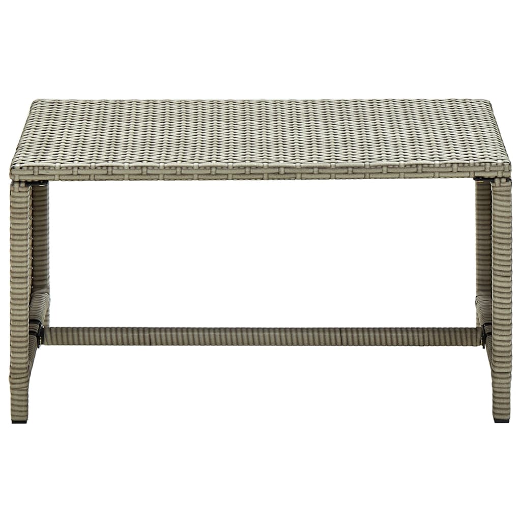 Stolić za kavu bež 70 x 40 x 38 cm od poliratana