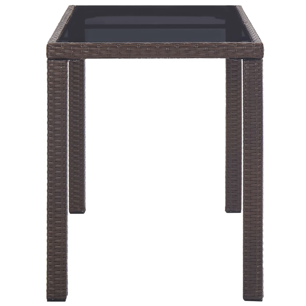 Vrtni stol crno- 123 x 60 x 74 cm masivno bagremovo drvo