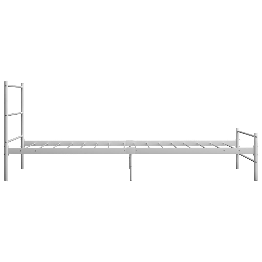 Okvir kreveta bijeli metalni 90 x 200 cm