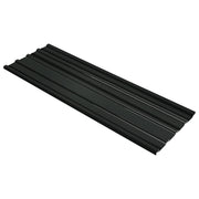 Krovni panel 12 pcs Antracit 129 x 45 cm Pocinčani čelik