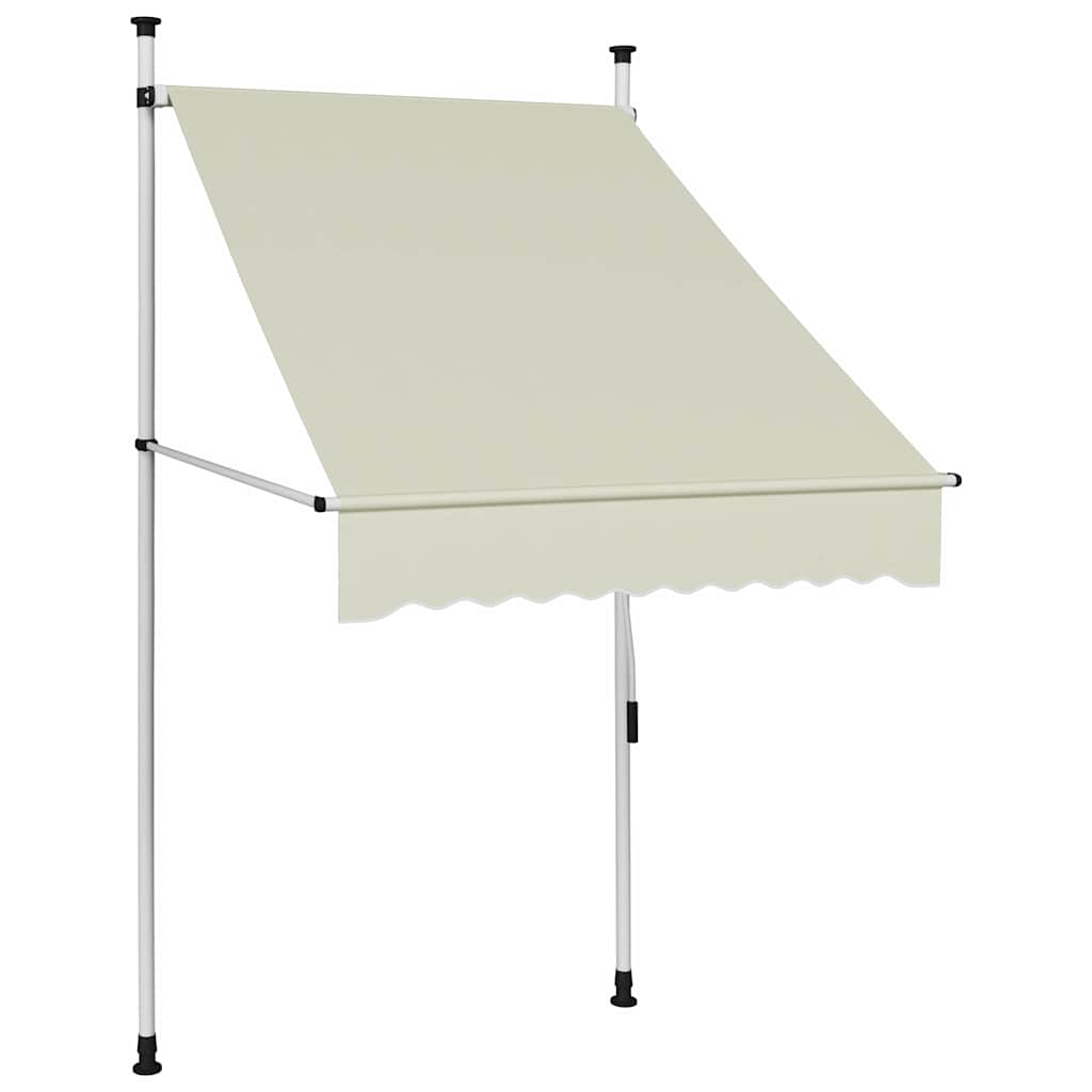 Tenda na ručno uvlačenje 100 cm krem