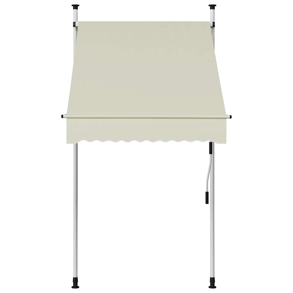 Tenda na ručno uvlačenje 100 cm krem