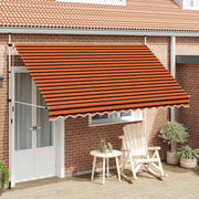 Tenda na ručno uvlačenje 350 cm narančasto-smeđa