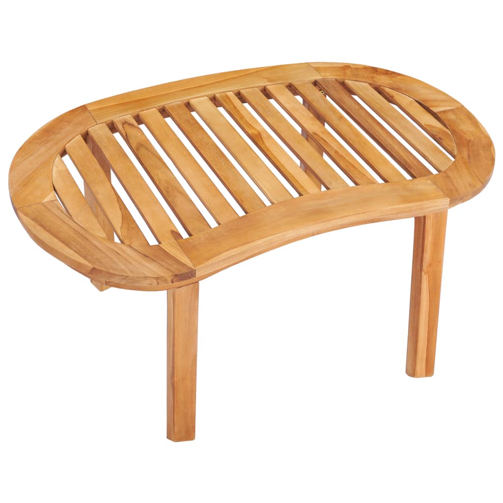 Stolić za kavu 90 x 50 x 45 cm od masivne tikovine