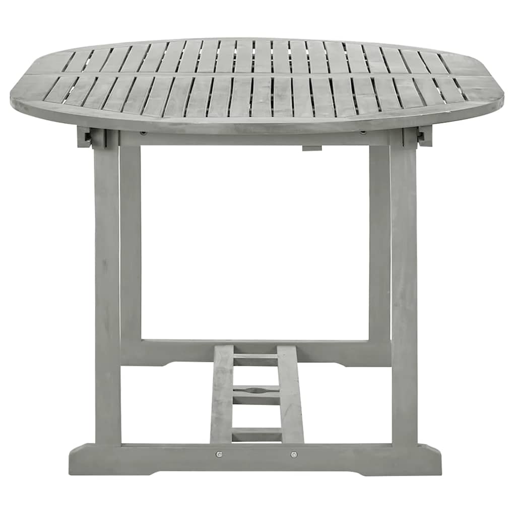 Vrtni stol sivi 200 x 100 x 75 cm od masivnog bagremovog drva