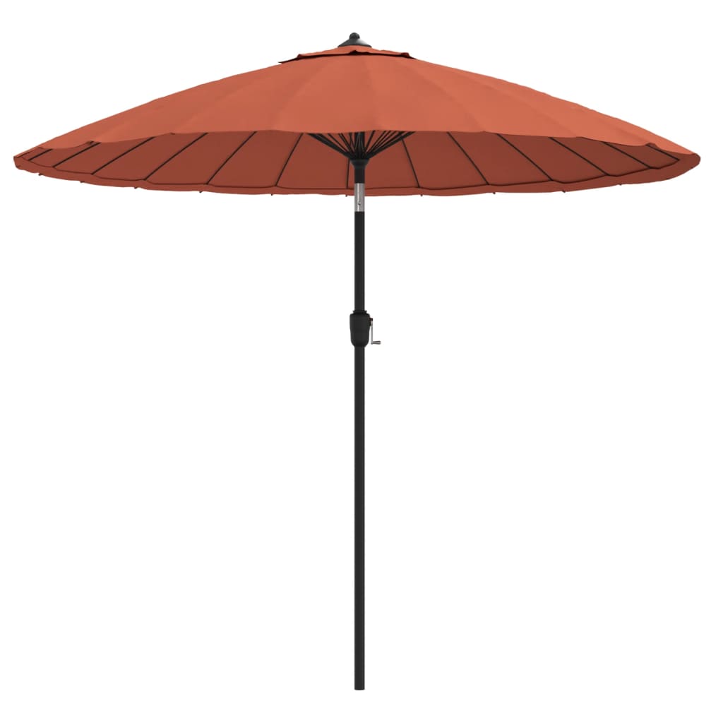 Vanjski suncobran s aluminijskim stupom 270 cm terakota