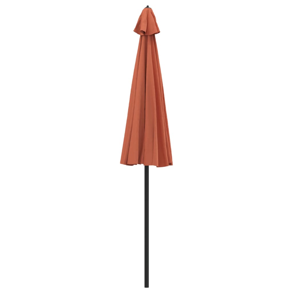 Vanjski suncobran s aluminijskim stupom 270 cm terakota
