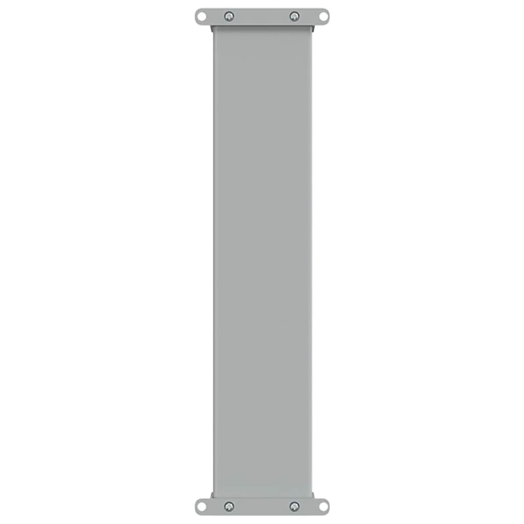 Uvlačiva bočna tenda za terasu 60 x 300 cm crna