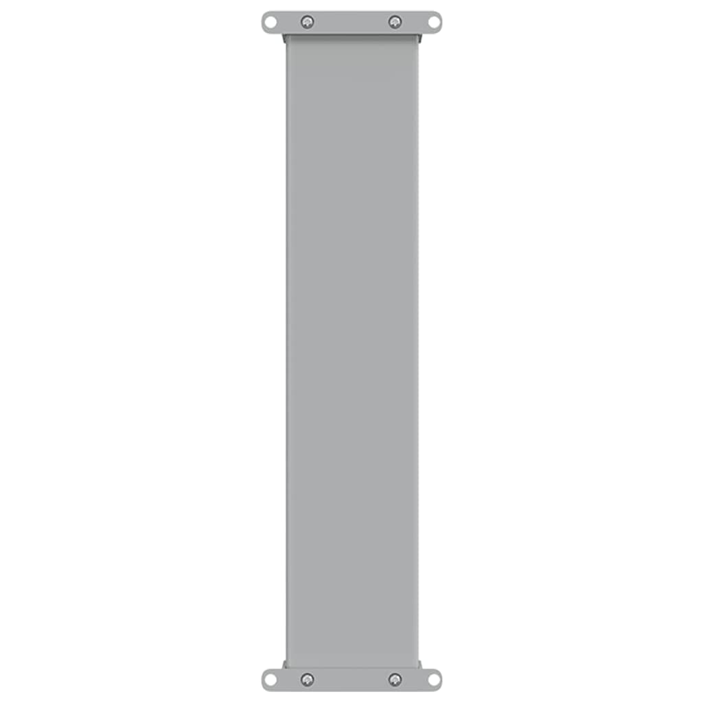 Uvlačiva bočna tenda za terasu 60 x 300 cm siva