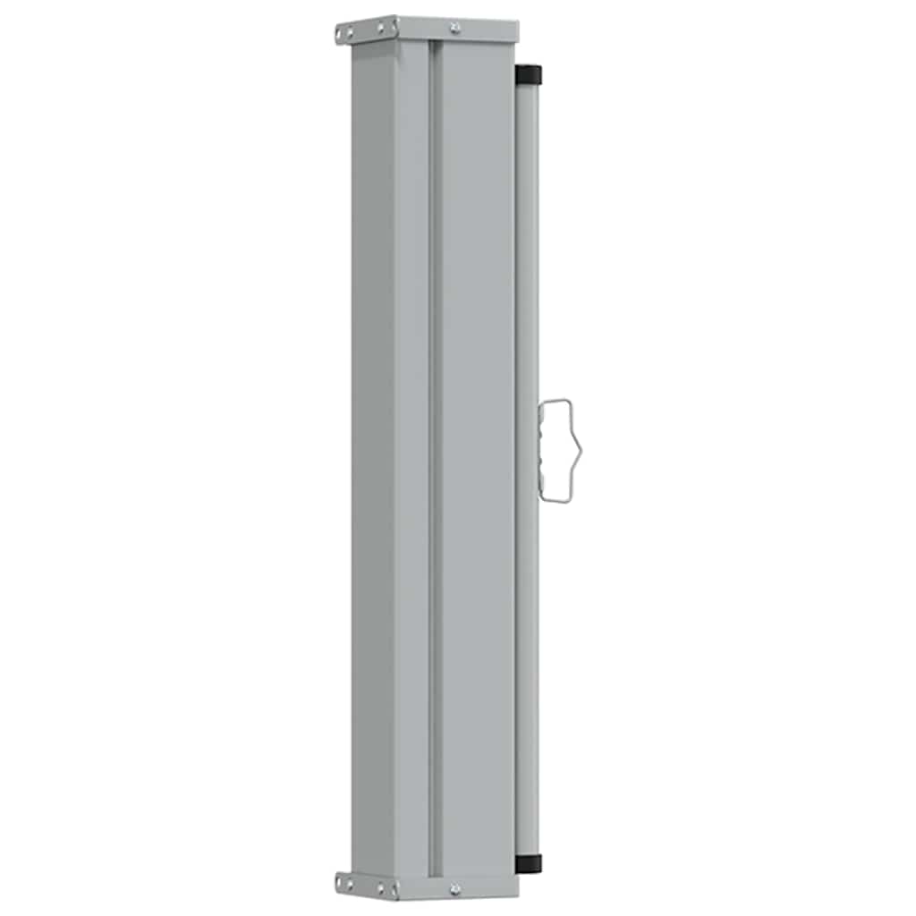 Uvlačiva bočna tenda za terasu 80 x 300 cm crna