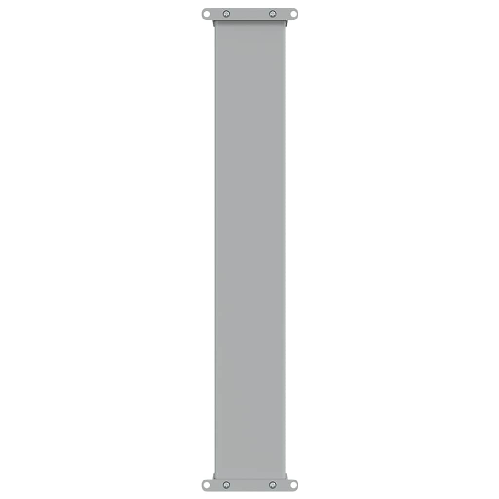 Uvlačiva bočna tenda za terasu 80 x 300 cm crna