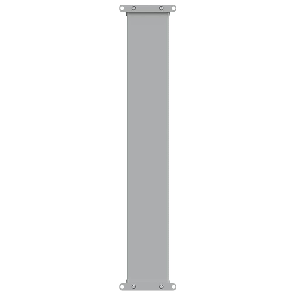 Uvlačiva bočna tenda za terasu 80 x 300 cm smeđa
