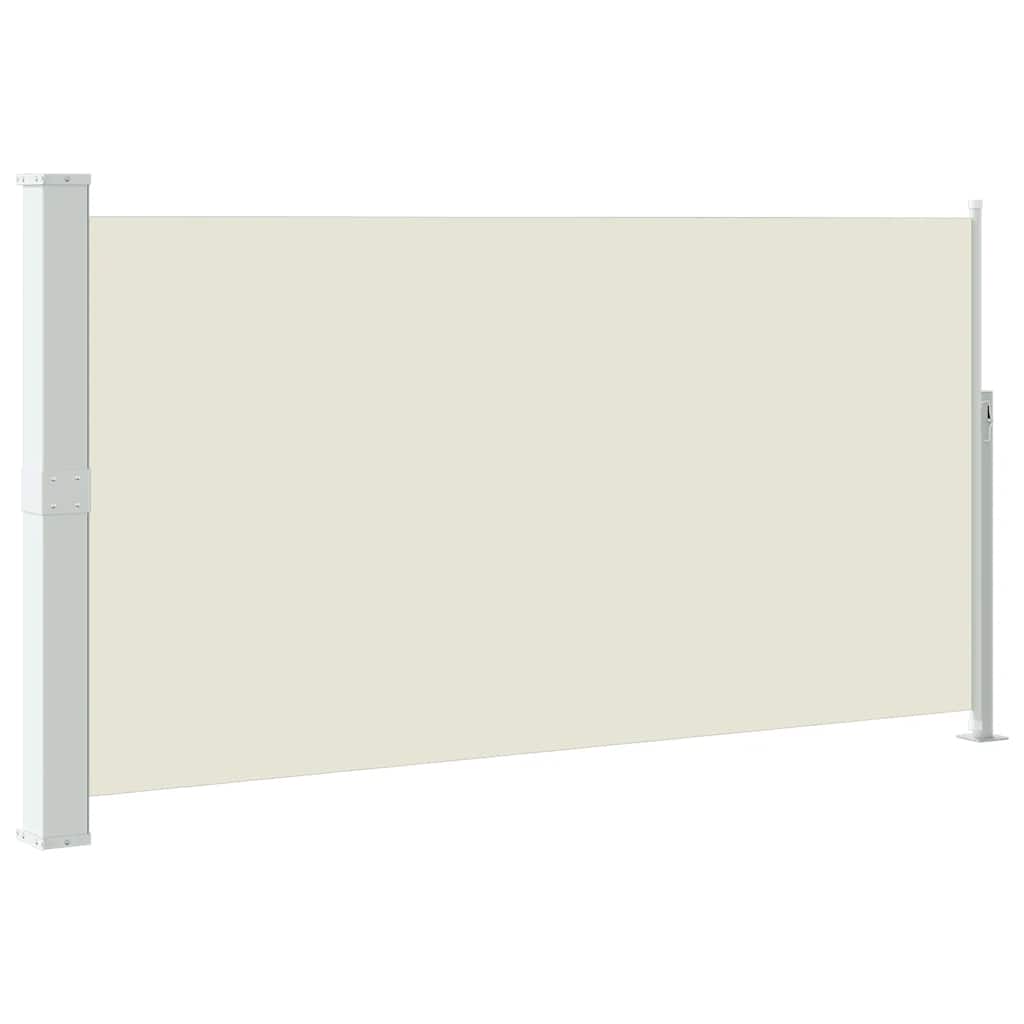 Uvlačiva bočna tenda za terasu 170 x 300 cm krem