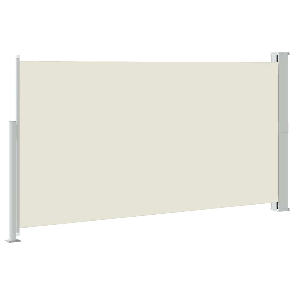 Uvlačiva bočna tenda za terasu 170 x 300 cm krem