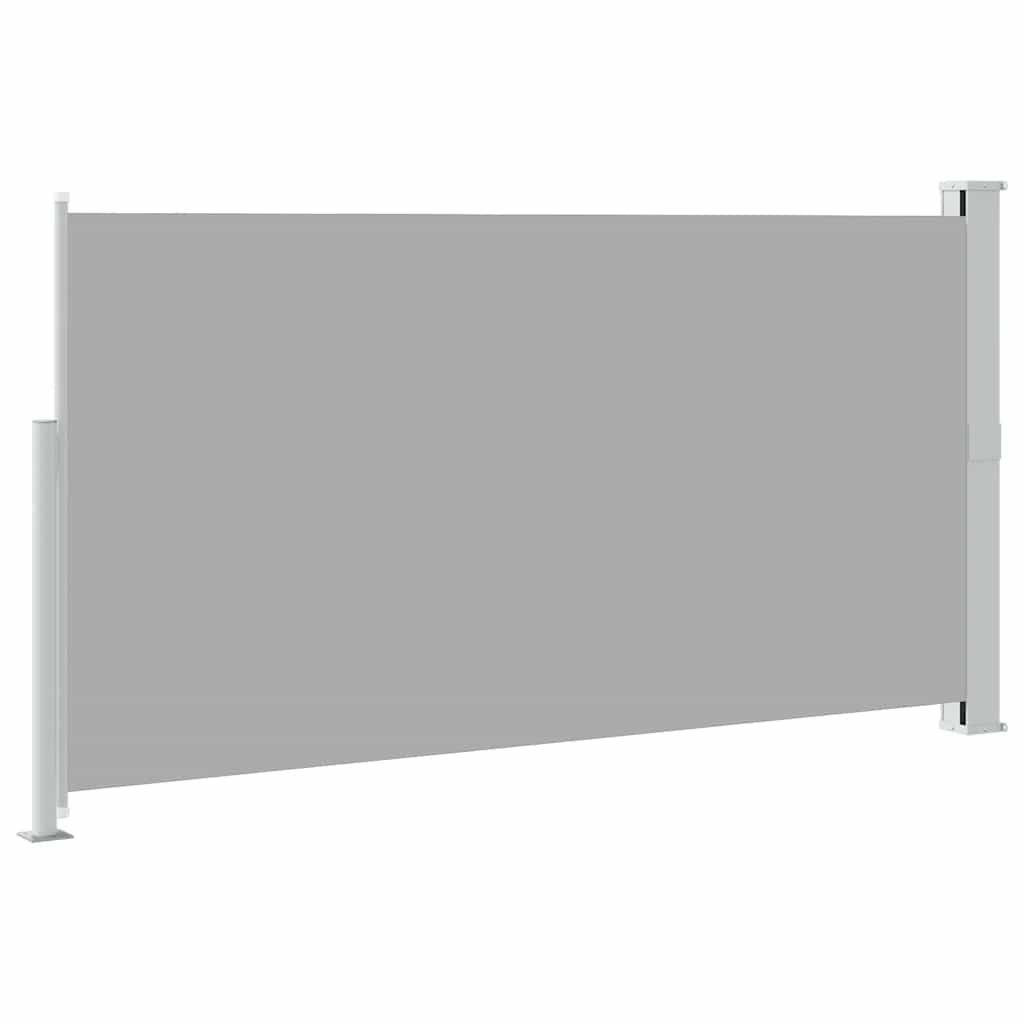 Uvlačiva bočna tenda za terasu 170 x 300 cm siva