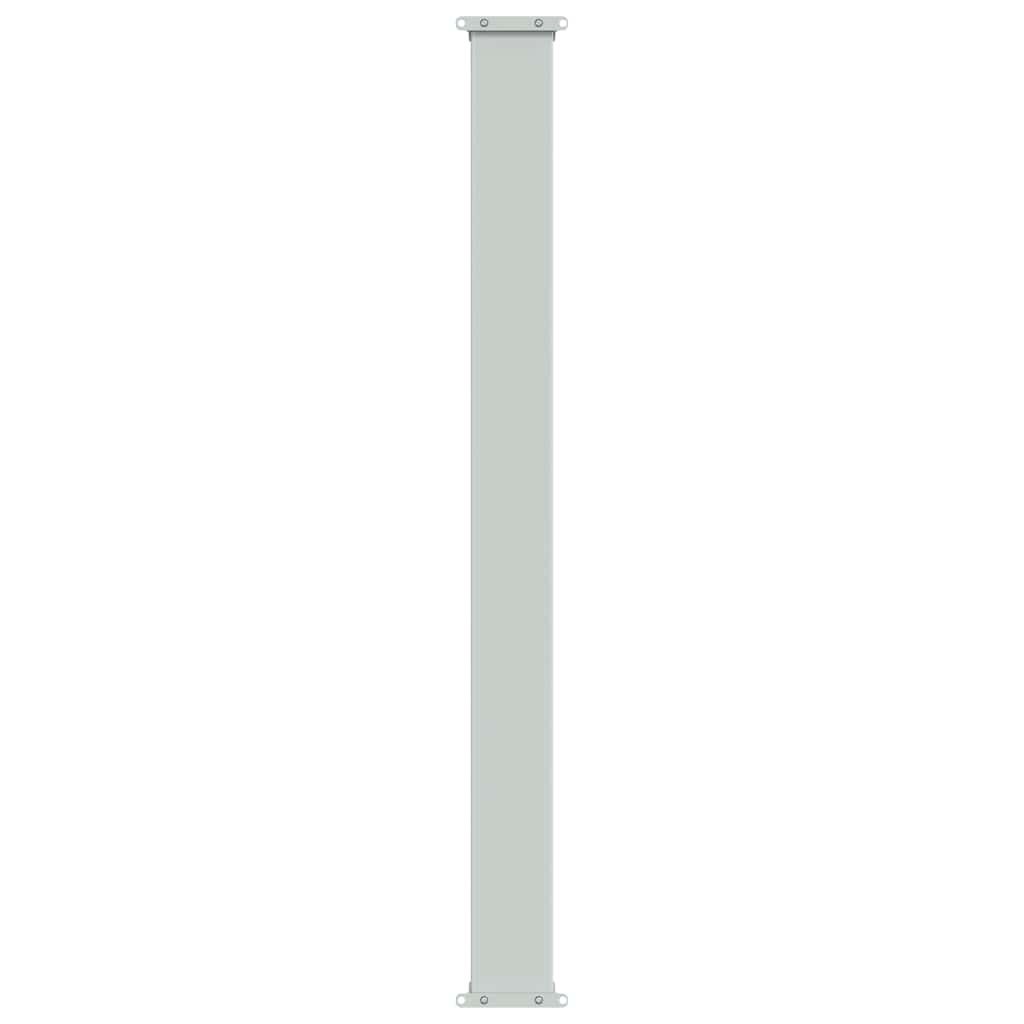 Uvlačiva bočna tenda za terasu 100 x 500 cm crna