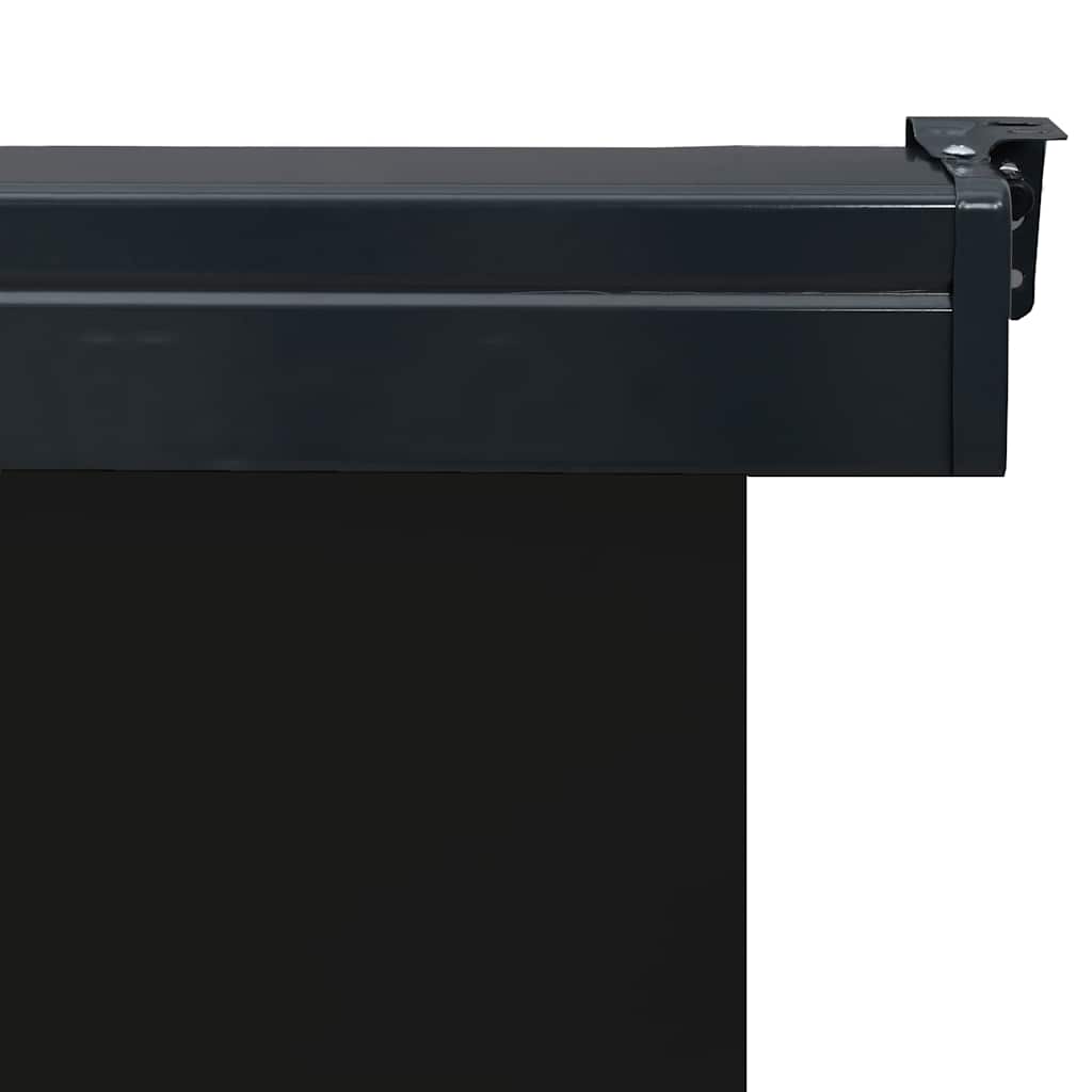 Balkonska bočna tenda 65 x 250 cm crna