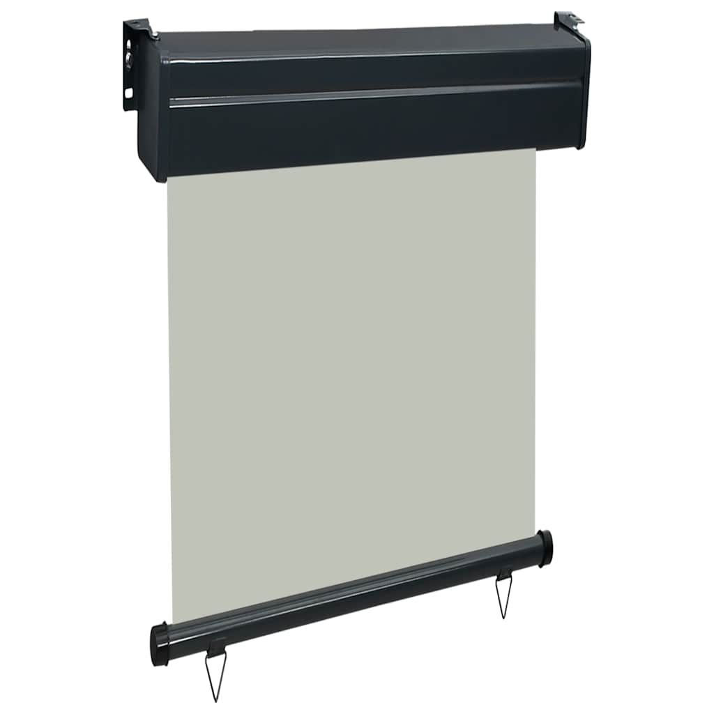 Balkonska bočna tenda 65 x 250 cm siva