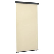 Balkonska bočna tenda 125 x 250 cm krem