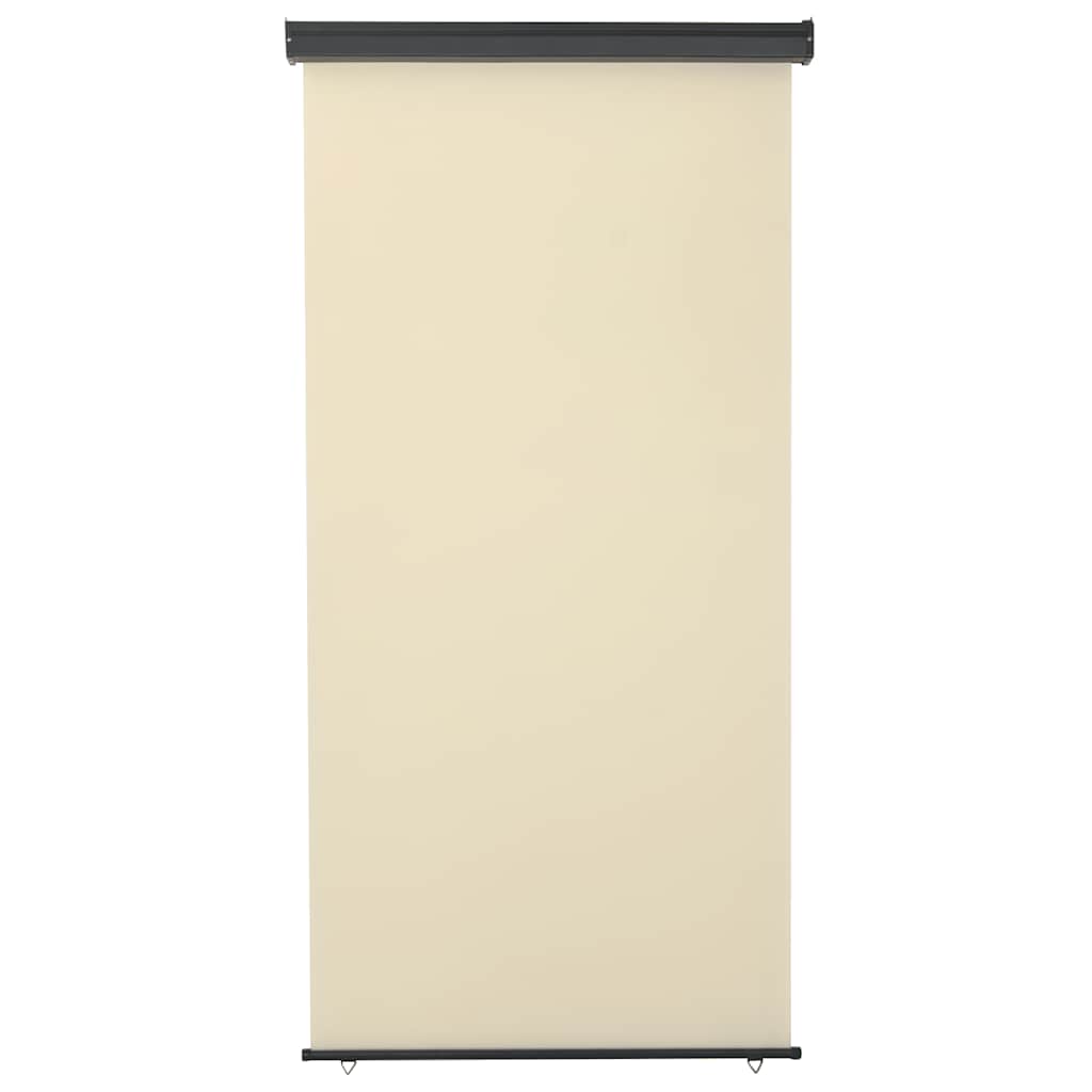 Balkonska bočna tenda 125 x 250 cm krem