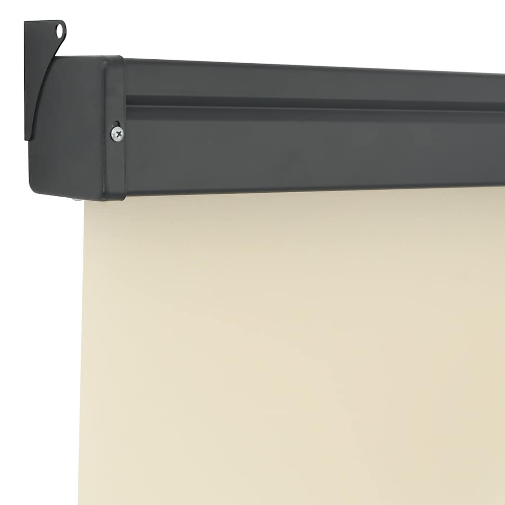 Balkonska bočna tenda 125 x 250 cm krem